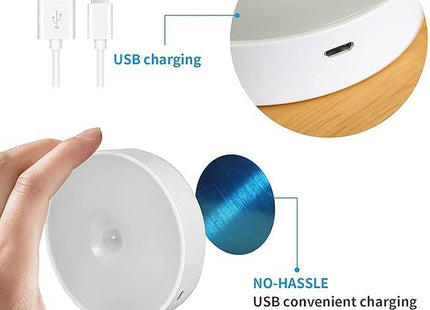 Rechargeable Motion Sensor LED Night Light with USB Charging