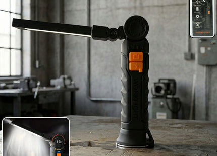 Rechargeable Adjustable Big Led Work Light (1 Pc)